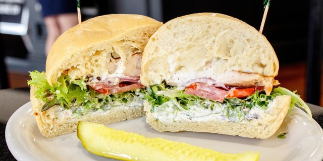 Greek Chicken Sandwich or Wrap Tray