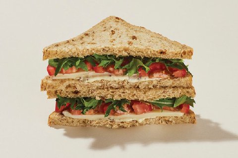 Cheddar & Tomato Sandwich