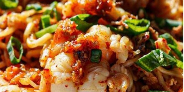Lobster Garlic Dry Ramen