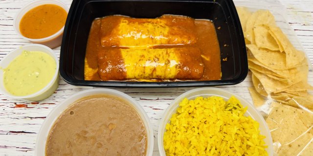 Enchiladas Mixtas Lunch Box