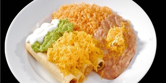 Four Rolled Tacos