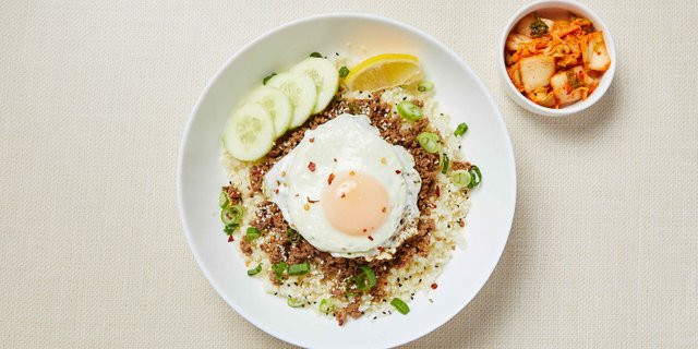 Keto Korean Ground Beef Bowl
