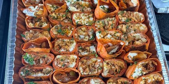 Spicy Chicken Shawarma Sandwiches
