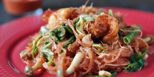 Chef's Signature Wok-Fried Seafood Suki