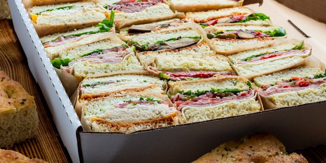 Signature Focaccia Sandwich Tray