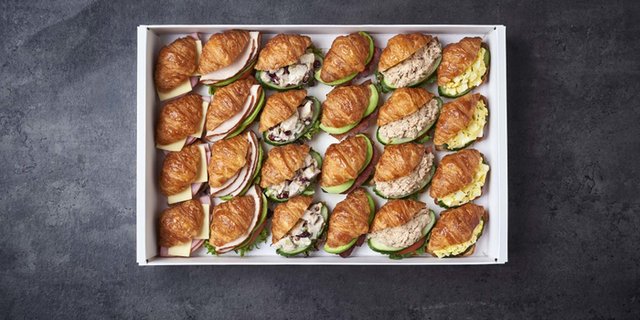 Mini Croissant Lunch Sandwiches