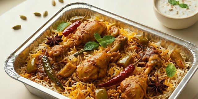 Avakaya Biryani (Spicy Mango Pickle)