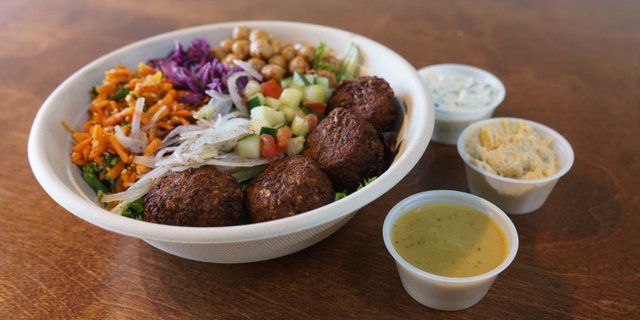Falafel Rice Bowl