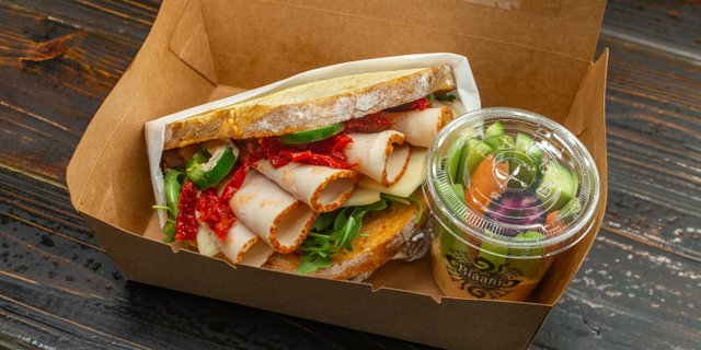 Full Sandwich & Side Box