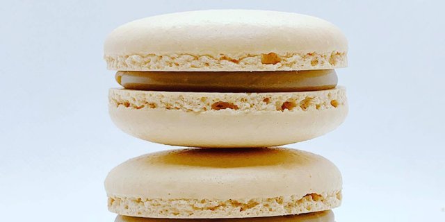 White Chocolate Mocha Macarons