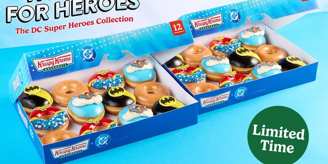 DC Super Heroes Specialty Doughnuts to Share Duo
