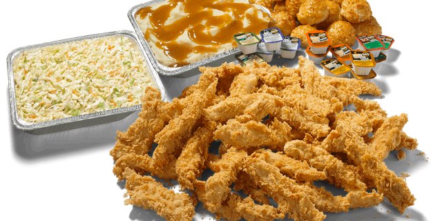 50pc Tenders Meal Bundle (25 Sauces)