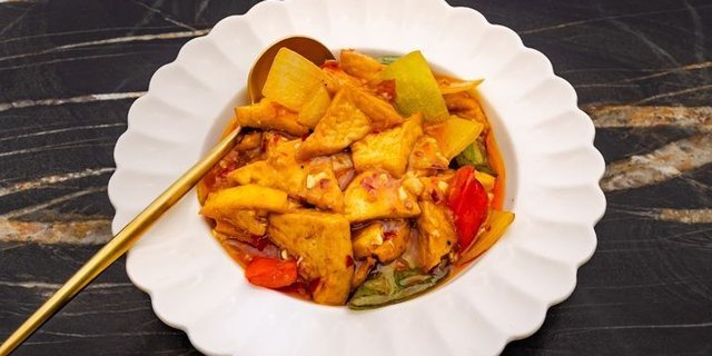 Braised Crispy Tofu