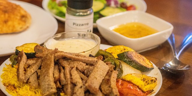 Beef Shawarma Plate