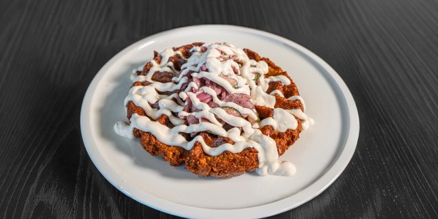 Falafel Waffle
