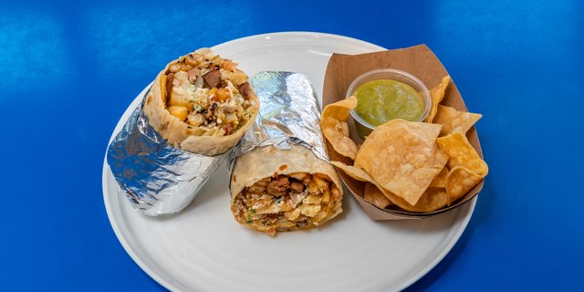 California Pork Burrito Boxed Lunch