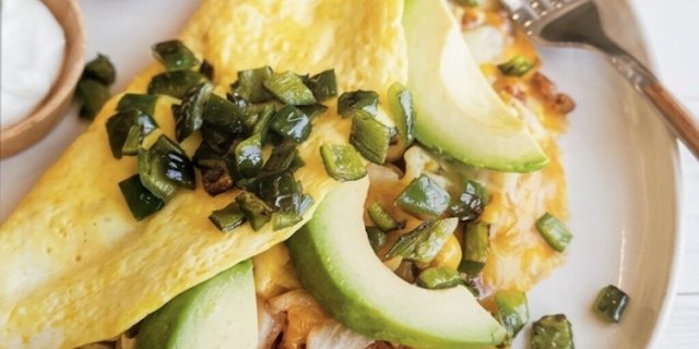 Chile Chorizo Omelette