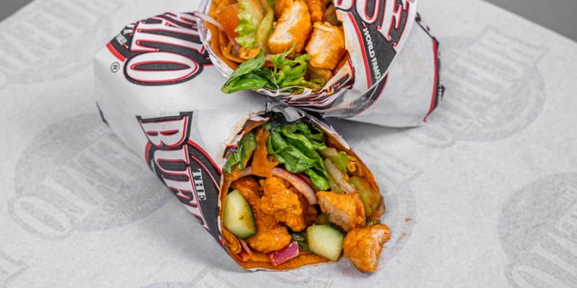 15 Cauliflower Cali Burritos