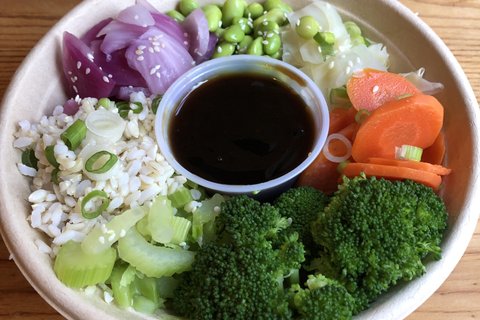 Vegan Teriyaki Grain Bowl
