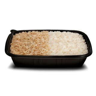 Half White Half Brown Rice