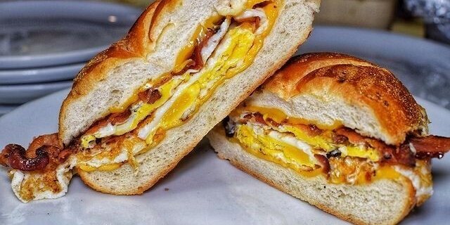 Bacon, Egg & Cheese Sandwich