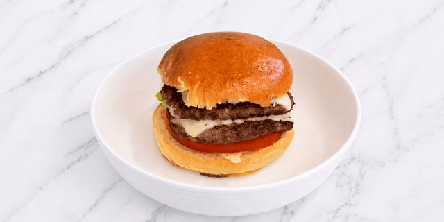 Black Pepper Beef Burger