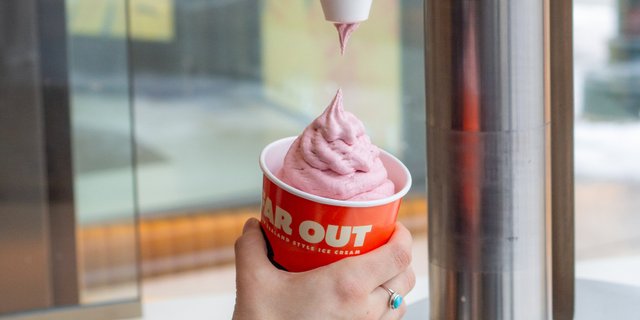 Single Real Fruit Ice Cream Pint