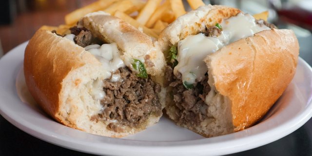 Philly Cheesesteak Sandwich