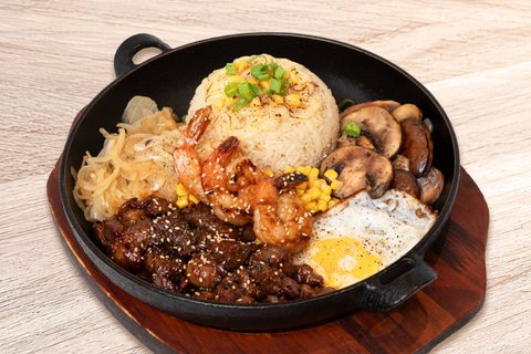 Surf & Turf Pepper Rice