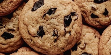 Homemade Chocolate Chip Cookies Tray