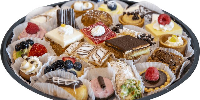 25-Piece Dessert Tray