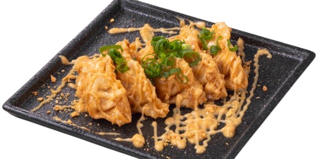 Deep-Fried Teri Mayo Gyoza