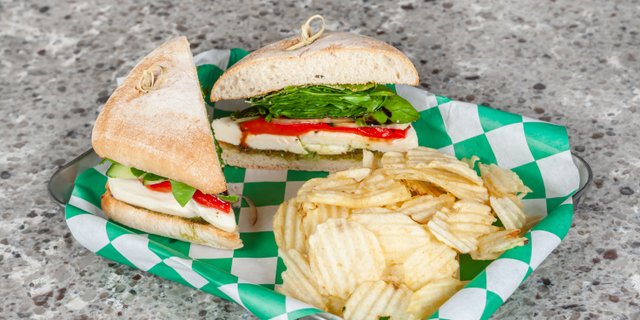 The Mediterranean Mozz Sandwich
