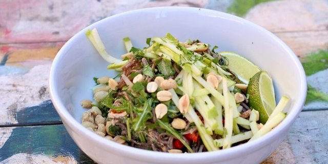 Peanut Butter Soba Catering Salad