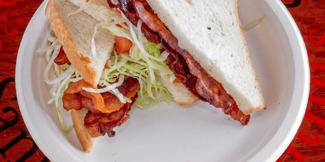 Bacon, Lettuce & Tomato Sandwich