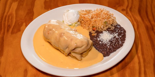 Fajita Chicken Chimichanga