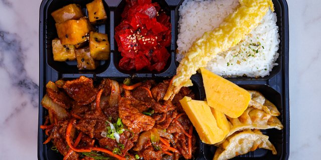 Daeji Pork Bulgogi Bento Box