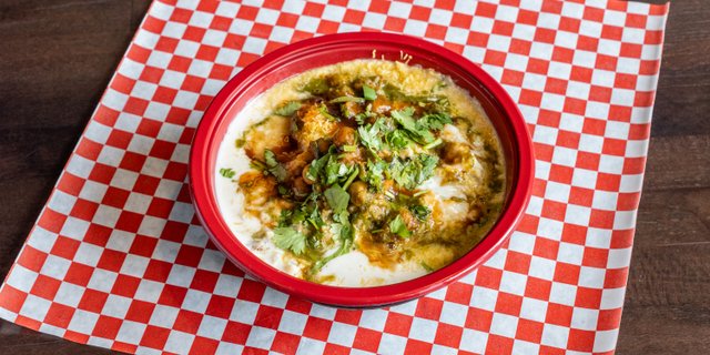 Aloo Tikki Ki Chaat