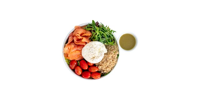 Smoked Salmon & Burrata Salad