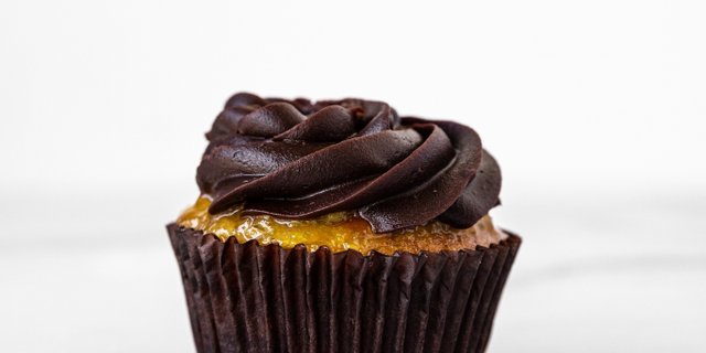 Vegan Chocolate Orange Cupcake