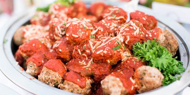 Meatballs Marinara W/ Marinara Pan