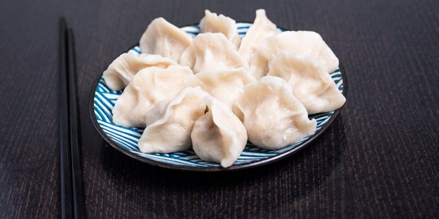 Lamb Dumplings w/ Napa Cabbage