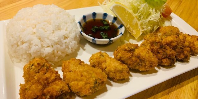 Oyster Katsu Entree
