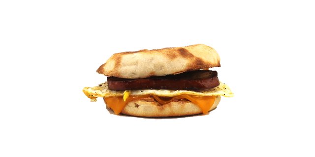 Spam, Egg & Cheese Sandwich