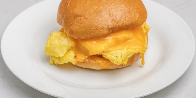 Egg & Cheese Brioche Panini