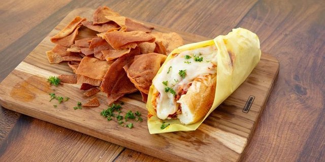 Chicken Parmesan Sandwich