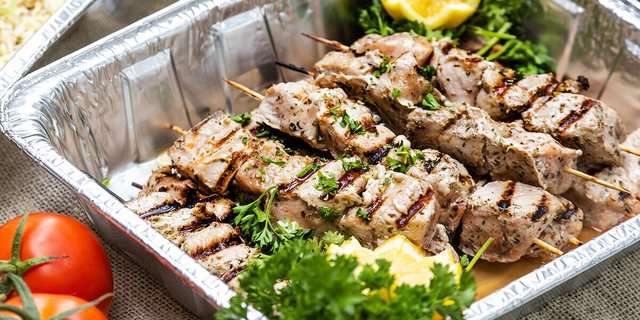 Pork Souvlaki Skewers