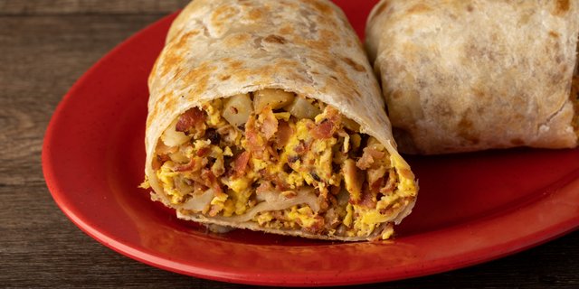 Bacon Breakfast Burrito