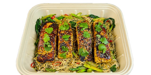 Spicy Salmon Teriyaki