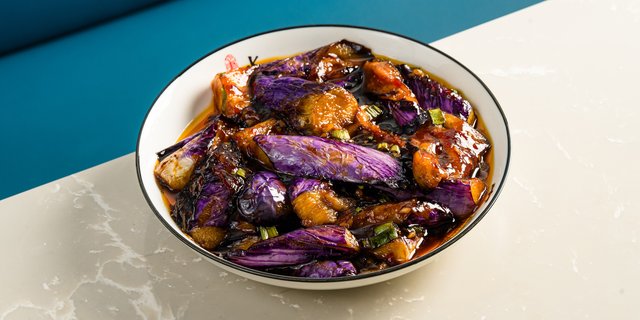 Eggplant in Garlic Sauce